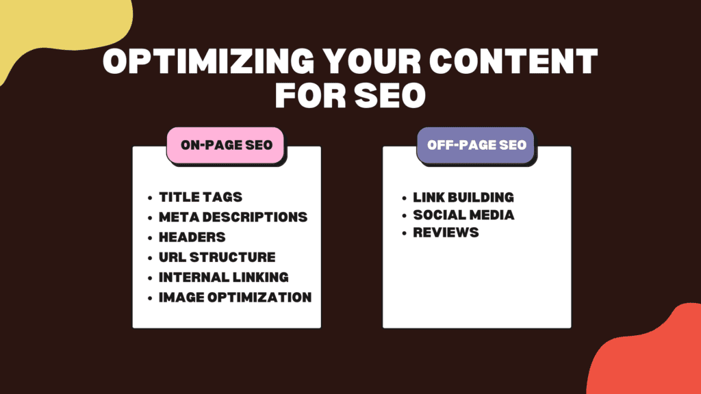 Optimizing Your Content for SEO