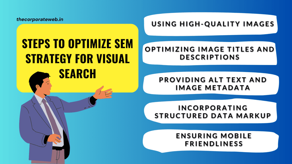 Steps To Optimize SEM Strategy For Visual Search