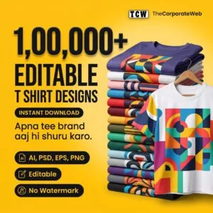 1,00,000+ Editable T-shirt Design Bundle thumbnail