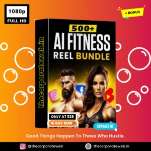 500+ AI Fitness Reels Pro Bundle