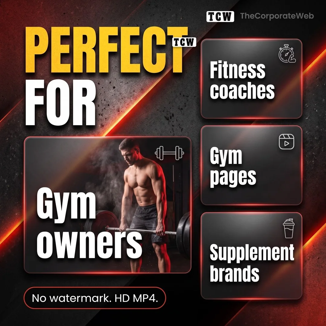 100+ Viral Male GYM Reels Bundle who it is for and how it works