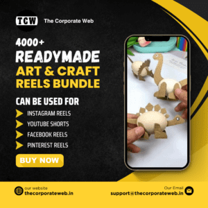 4000+ Readymade Art & Craft Reels Bundle