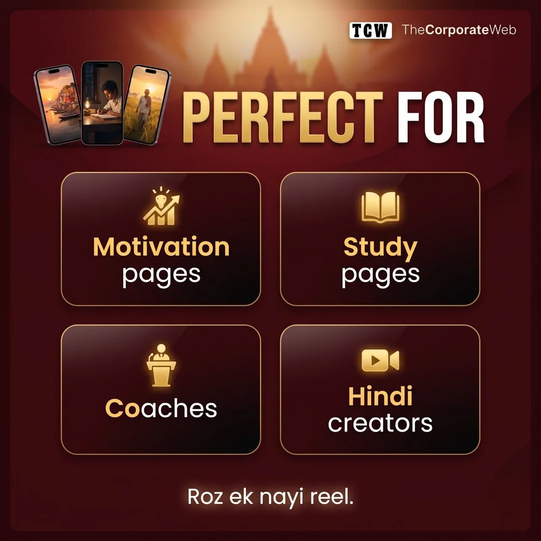 850+ AI Hindi Motivational Reels Bundle who it is for and how it works