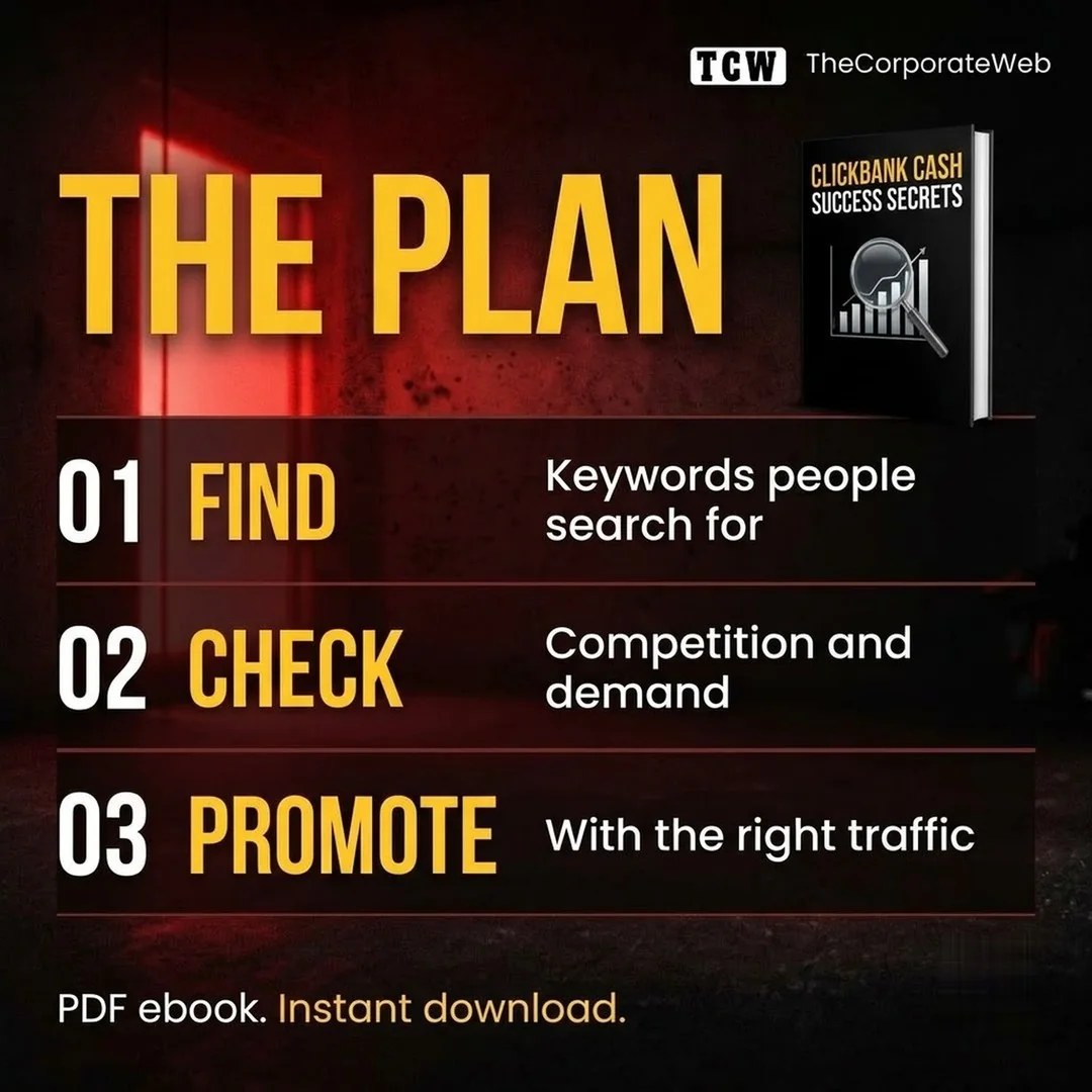 Clickbank Cash Success Secrets who it is for and how it works