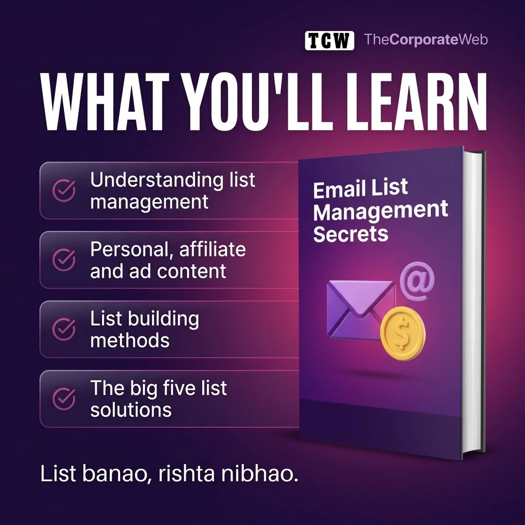Email List Management Secrets what is inside