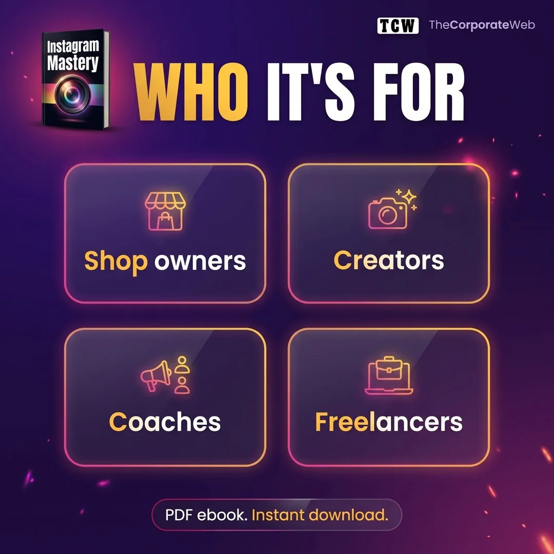 Instagram Mastery who it is for and how it works