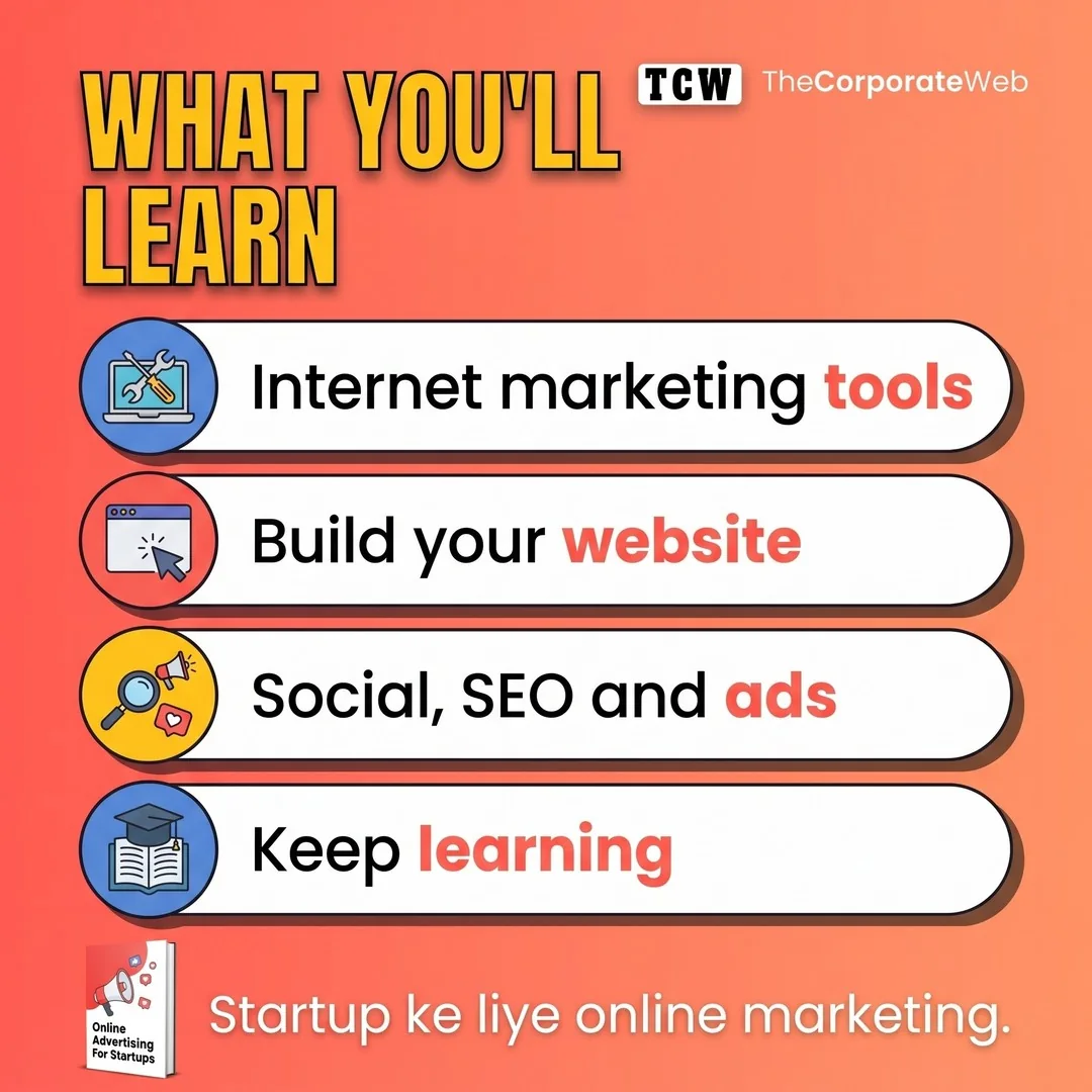 Online Advertising for Start-Ups what is inside