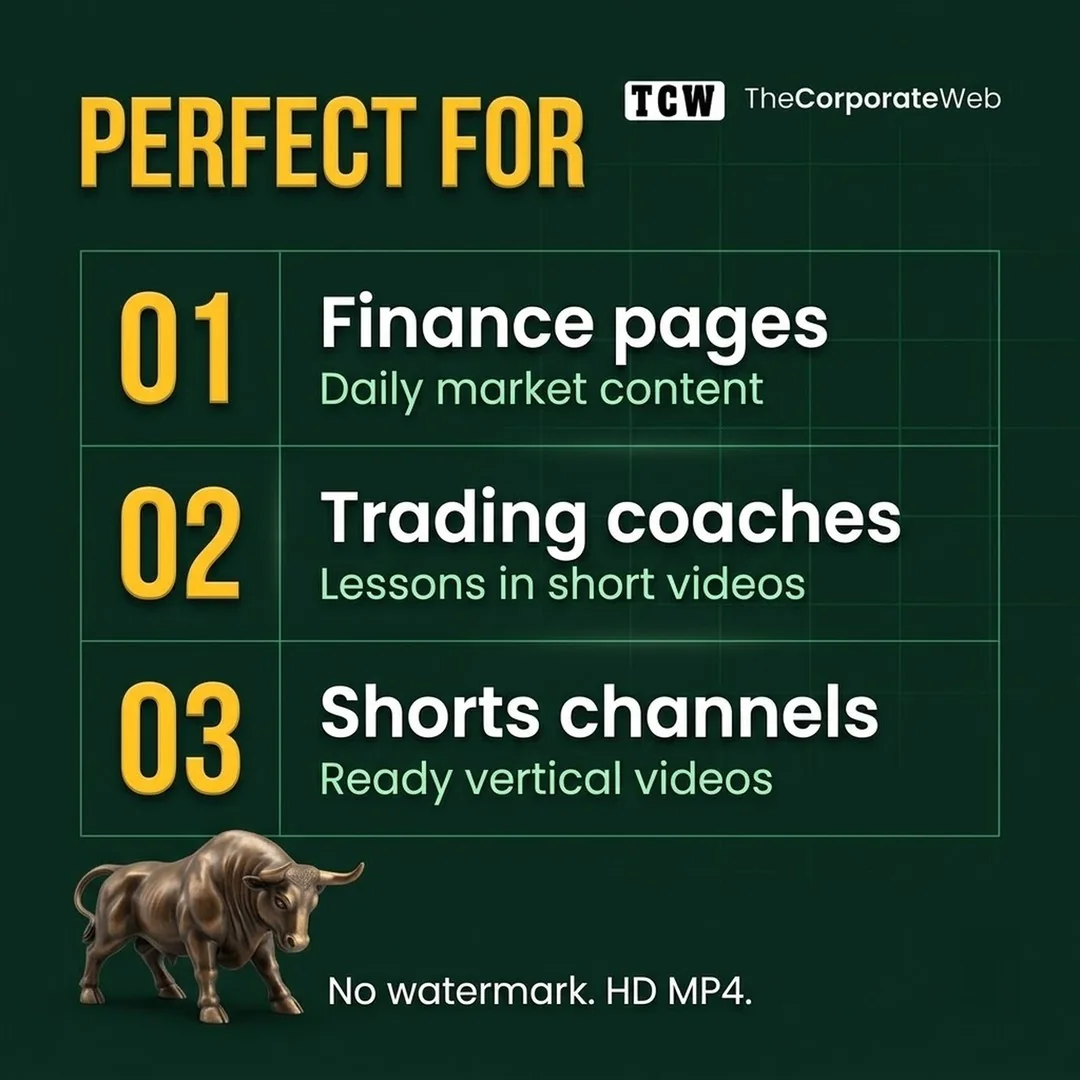 500+ Stock Market & Trading Reels Bundle who it is for and how it works