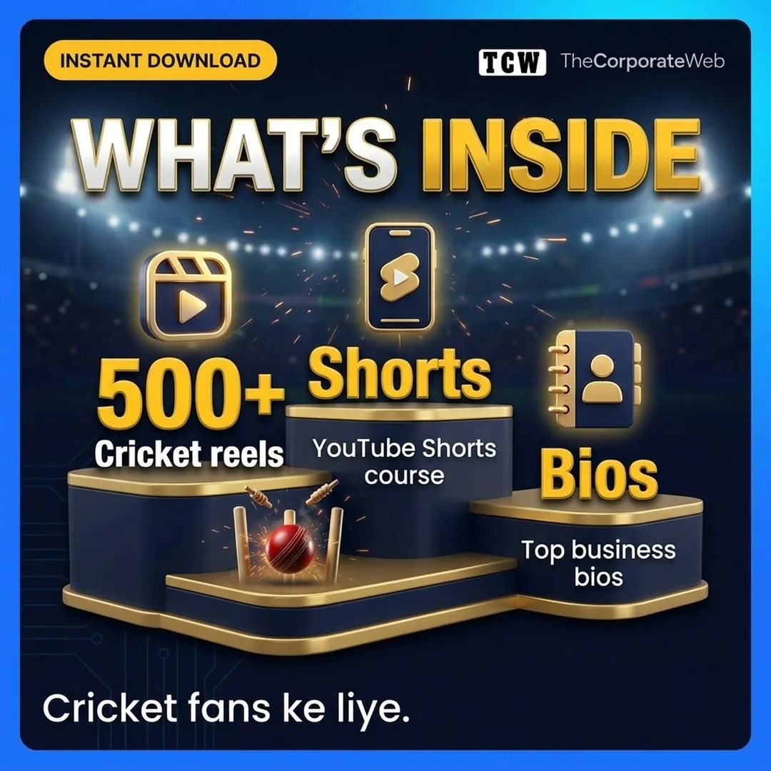 500+ Ultimate Cricket Reels Bundle what is inside
