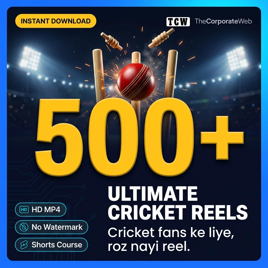 500+ Ultimate Cricket Reels Bundle thumbnail