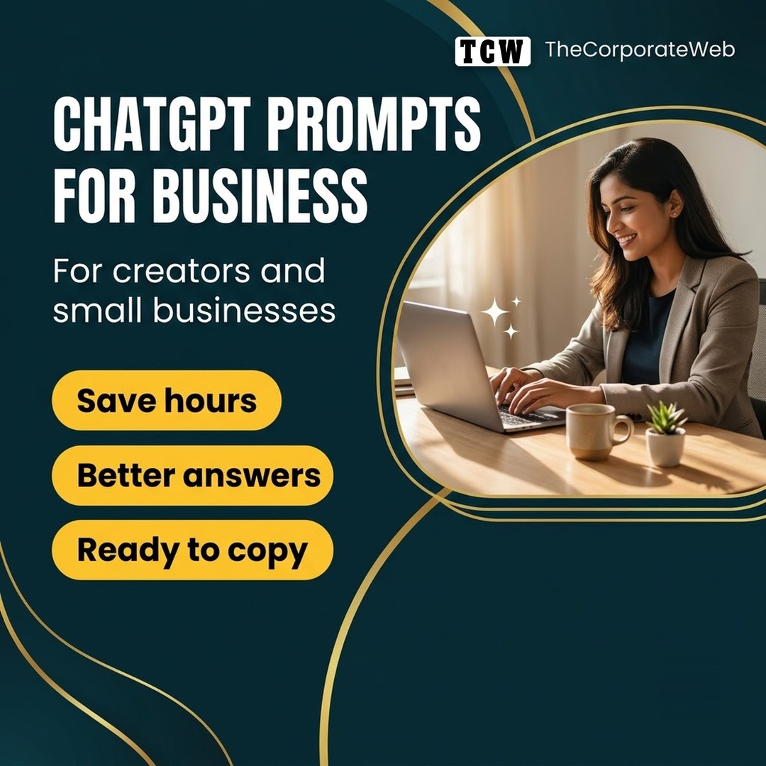 ChatGPT prompts for business for Indian creators and businesses