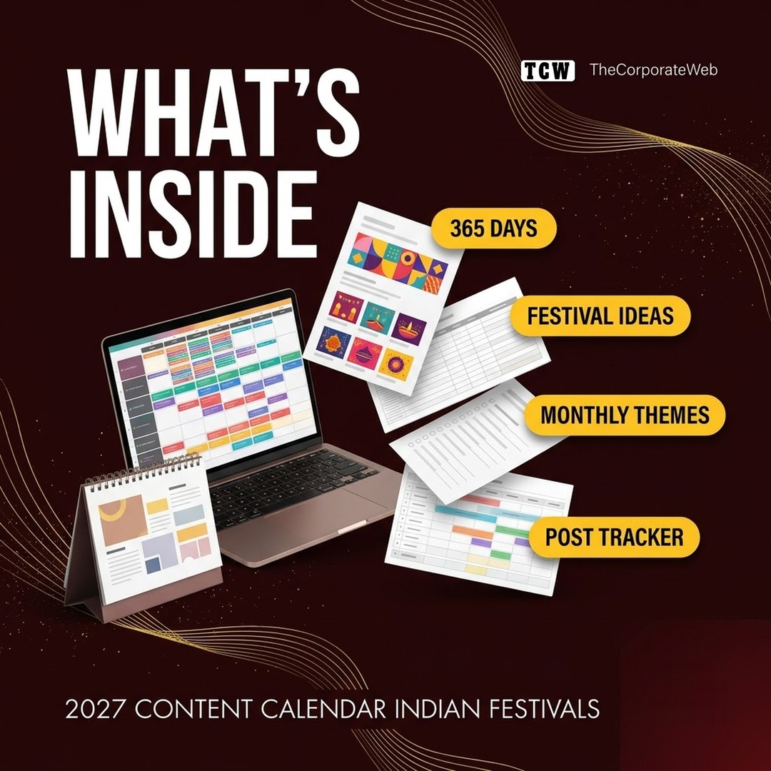 What's inside the Content calendar 2027 kit