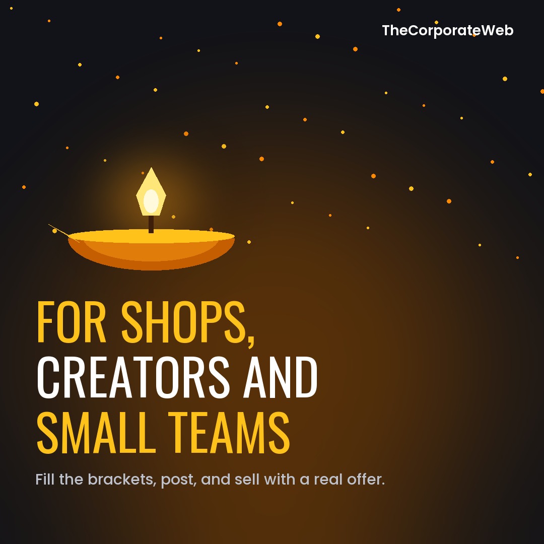 Diwali content kit for shops, creators and small teams