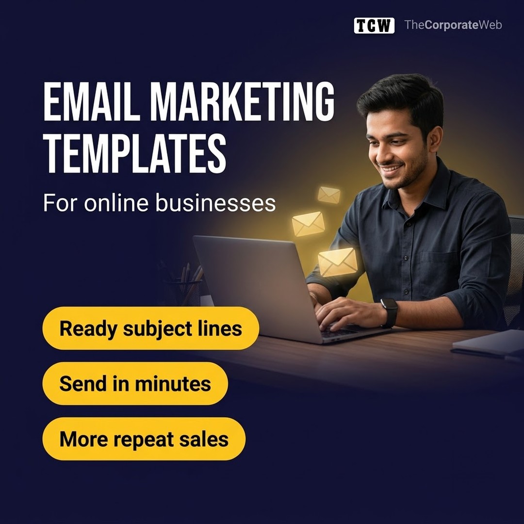 Email marketing templates for Indian creators and businesses