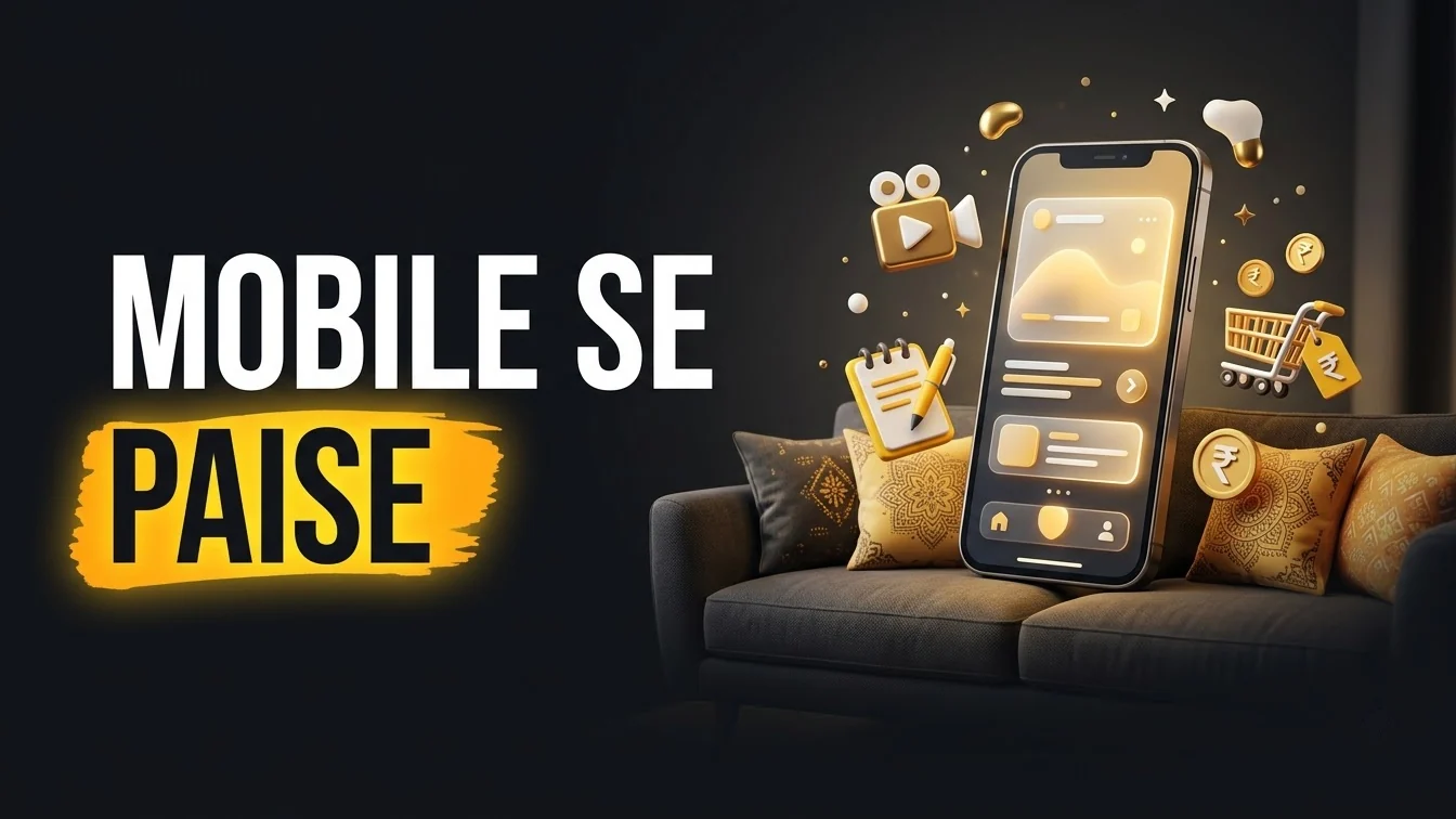 ghar baithe paise kaise kamaye mobile se