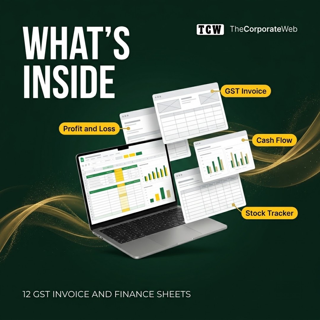 What's inside the GST invoice format Excel kit