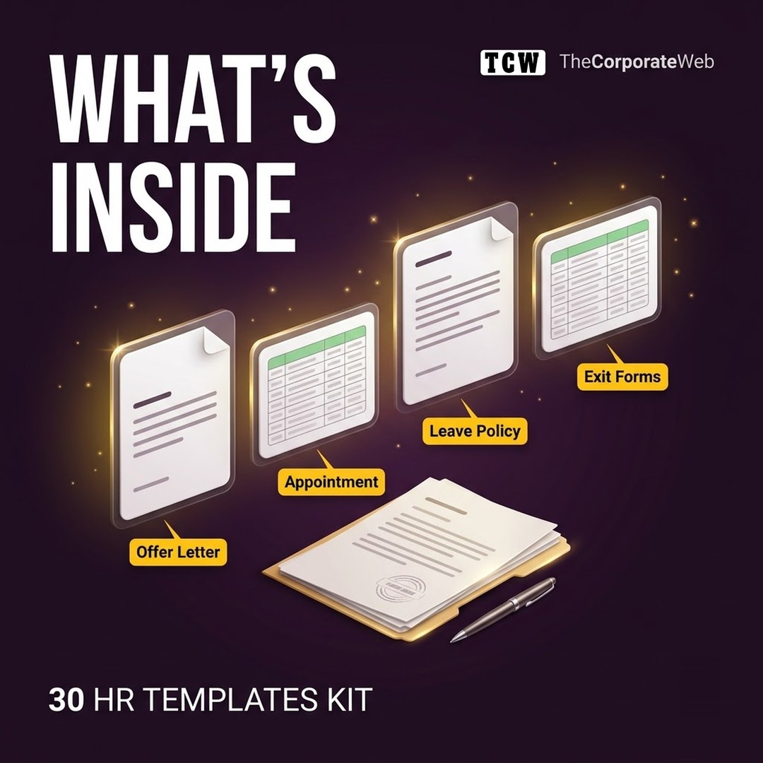 What's inside the HR templates kit kit