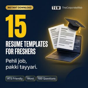 Resume templates for freshers: 15 Resume Templates for Freshers and 100 Interview Questions