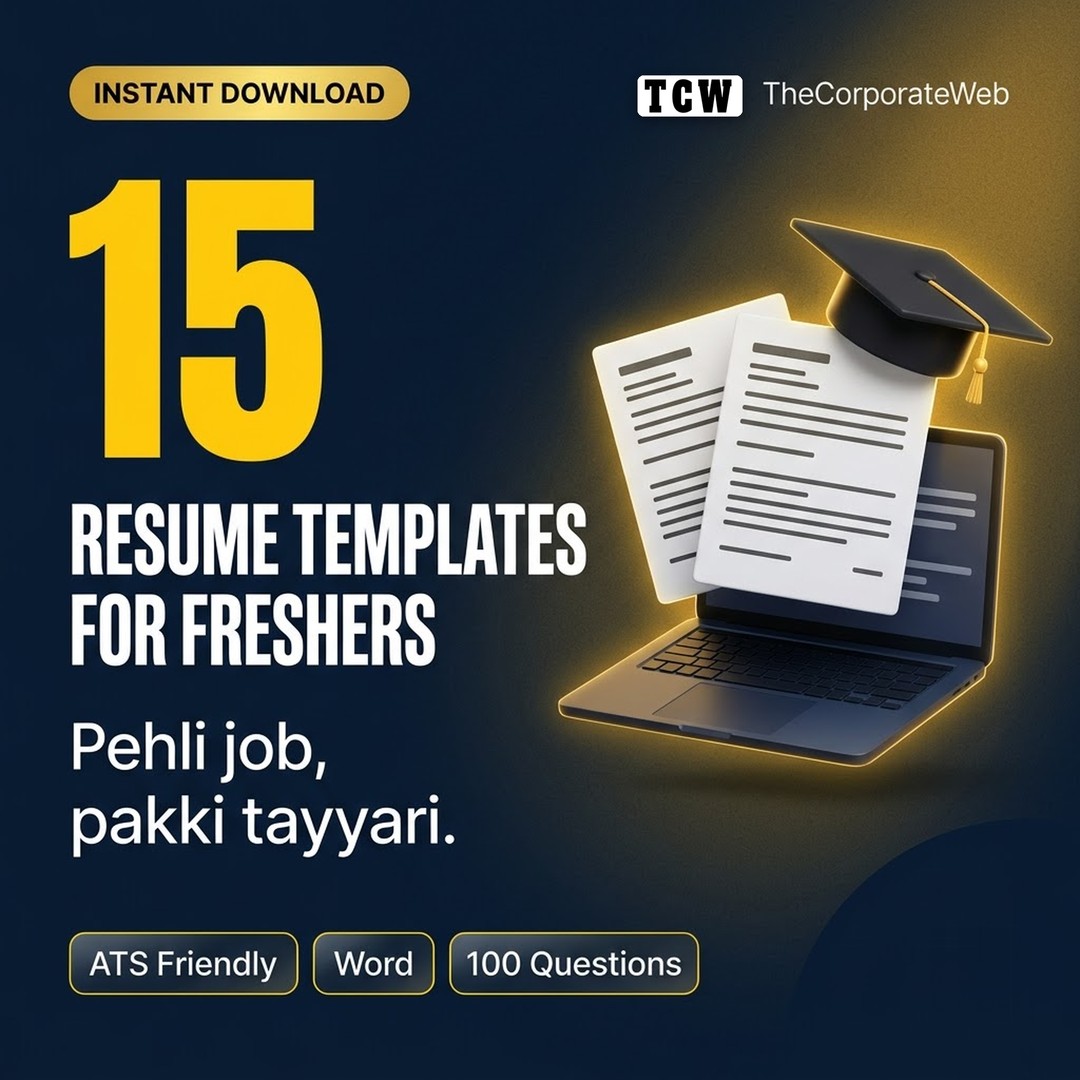 Resume templates for freshers: 15 Resume Templates for Freshers and 100 Interview Questions