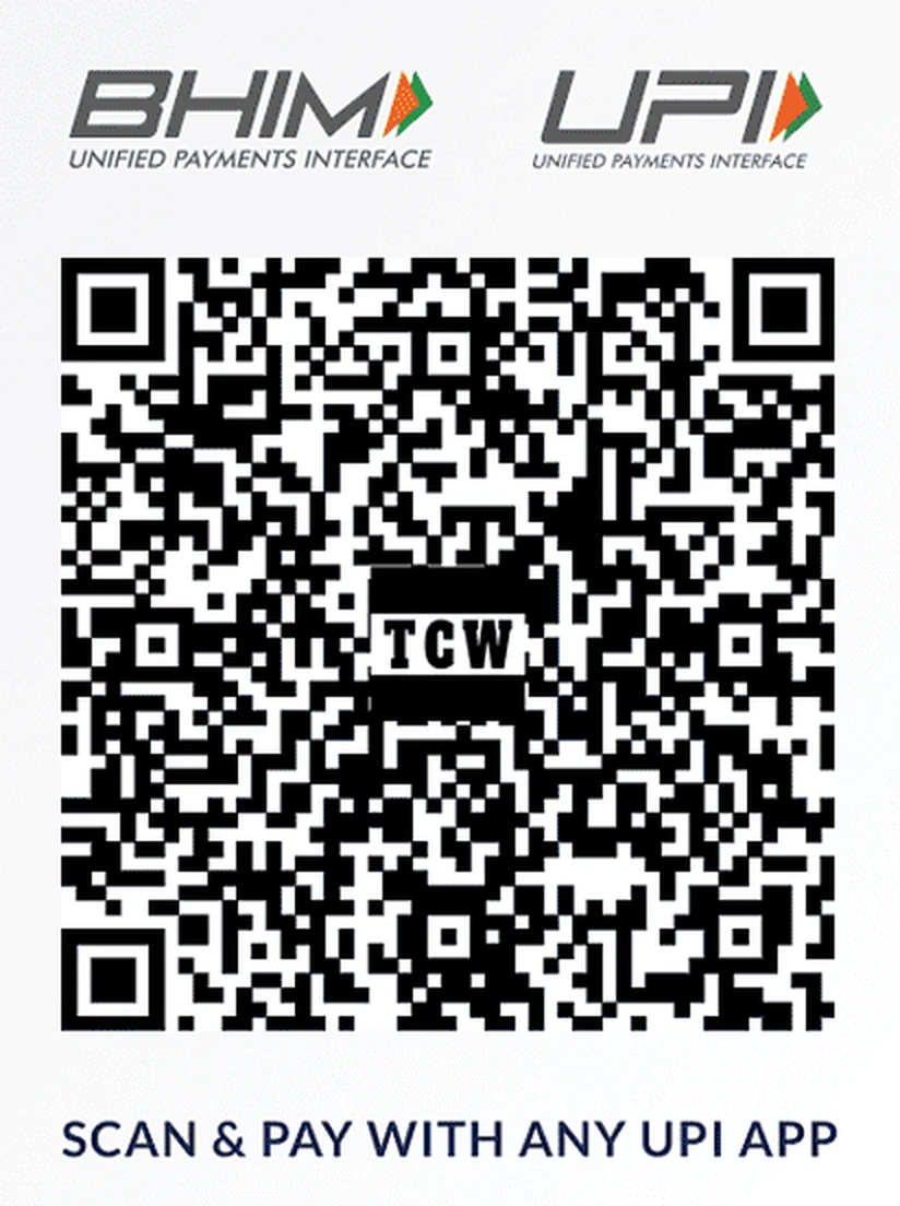 Scan and pay with any UPI app